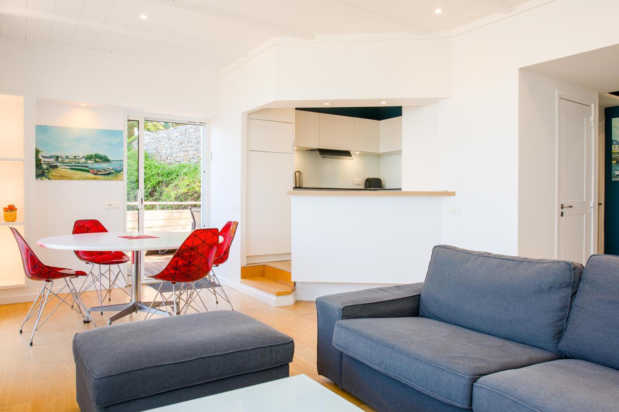 Appartement Sainte Marine Vue Mer Combrit Exterior foto